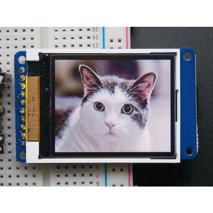 1.8 Color TFT LCD display with MicroSD 