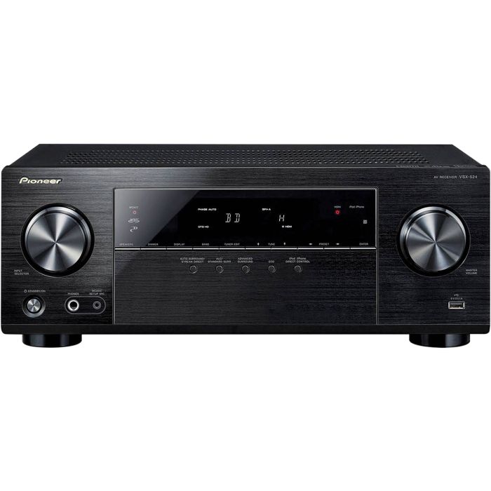 Pioneer 130W Dolby 5.1 Receiver VSX524 