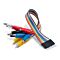 Alligator to Male Jumper Wire (10-pin, 20 cm) Alligator to Male Jumper Wire (10-pin, 20 cm)