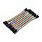 Jumper Wire 10cm Ribbon (F/F, 40pcs) Jumper Wire 10cm Ribbon (F/F, 40pcs)