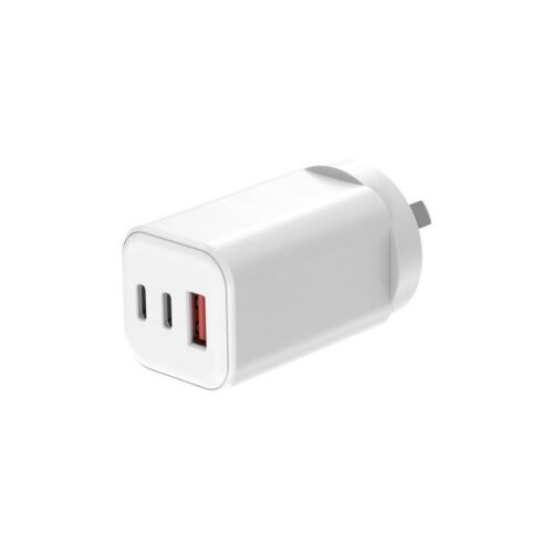 3 Port USB-C QC3.0 65W PD Wall Charger