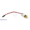 0.1 inch connector custom motor cable. (SKU: POLOLU-1900 Image 3)