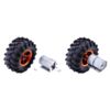 12mm Hex Wheel Adapter for 3mm Shaft (2-Pack)