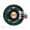 12V Motor with 64 CPR Encoder for 37D mm Metal Gearmotors (No Gearbox, Helical Pinion)