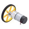 150:1 Metal Gearmotor 37Dx73L mm 12V with 64 CPR Encoder (Helical Pinion)
