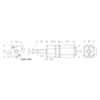1000:1 micro metal gearmotor dimensions (units in mm). (SKU: POLOLU-1595 Image 5)