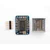 Adafruit Mini 8x8 LED Matrix w/I2C Backpack - Ultra Bright White