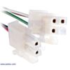 Female end of extension cable for Concentric LD linear actuators. (SKU: POLOLU-2315 Image 2)