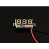 0.28 Inch LED digital DC voltmeter - Yellow (Seeed Studio) 
