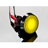 Large Arcade Button with LED - 60mm Yellow