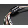Miniature Slip Ring - 12mm diameter, 12 wires, max 240V @ 2A