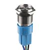 Metal Pushbutton - Latching (16mm, Red)