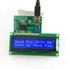 1602 LCD White Characters Blue Backlight & Demo Board HD44780 (16X2)