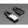USB DIY Connector Shell - Type A Male Plug