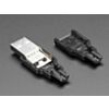 USB DIY Connector Shell - Type A Male Plug
