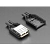 USB DIY Connector Shell - Type A Socket