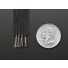 Conductive thread ribbon cable - Black - 1 yard