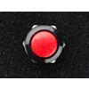16mm Panel Mount Momentary Pushbutton - Red