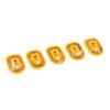 NFC LED Nail Sticker - White (5 Pack)