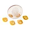 NFC LED Nail Sticker - Green (5 Pack)