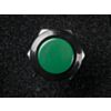 16mm Panel Mount Momentary Pushbutton - Green
