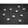 Aluminum SMT Heat Sinks 10 Pack - 0.25x0.25 x 0.15 tall