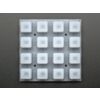 Silicone Elastomer 4x4 Button Keypad - for 3mm LEDs