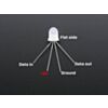 NeoPixel Diffused 8mm Through-Hole LED - 5 Pack