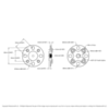 1906 Series Lightweight Servo Hub (25 Tooth Spline, 32mm Diameter)