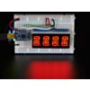 Quad Alphanumeric Display - Red 0.54 Digits w/ I2C Backpack