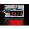 Quad Alphanumeric Display - Red 0.54 Digits w/ I2C Backpack