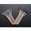 Premium Female/Female Jumper Wires - 20 x 6 (150mm)