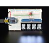 Quad Alphanumeric Display - White 0.54 Digits w/ I2C Backpack