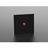 5mm Chromed Metal Narrow Bevel LED Holder - Pack of 5