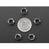 5mm Chromed Metal Narrow Bevel LED Holder - Pack of 5