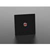 5mm Chromed Metal Wide Concave Bevel LED Holder - Pack of 5