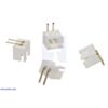 2.5 mm JST XH-Style Shrouded Male Connector: 2-Pin, Right Angle (4-Pack)