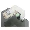 Plastic gearmotor with offset output (item #1118 or #1119) mounted with Pololu extended stamped aluminum L-bracket. (SKU: POLOLU-1118 Image 6)