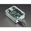 Anidees BeagleBoneBlack Case - Silver Aluminum with Crystal Top