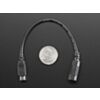 MicroUSB Plug to 5.5/2.1mm DC Barrel Jack Adapter