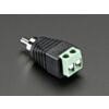 RCA (Composite Video, Audio) Male Plug Terminal Block