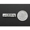 Silver Pin Back with Foam Adhesive