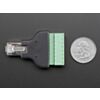 Ethernet RJ45 Male Plug Terminal Block