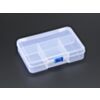 Latching 5-Compartment Storage Box