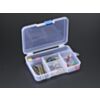 Latching 5-Compartment Storage Box