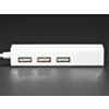 Ethernet Hub and USB Hub w/ Micro USB OTG Connector