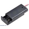2-AA Battery Holder, Enclosed with Switch