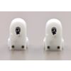 2mm shaft adapters for LEGO wheels on 120:1 mini plastic gearmotors with offset outputs. (SKU: POLOLU-1001 Image 4)