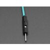 Small Alligator Clip to Male Jumper Wire Bundle - 12 Pieces
