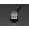 Panel Mount Extension USB Cable - Micro B Male to Micro B Female